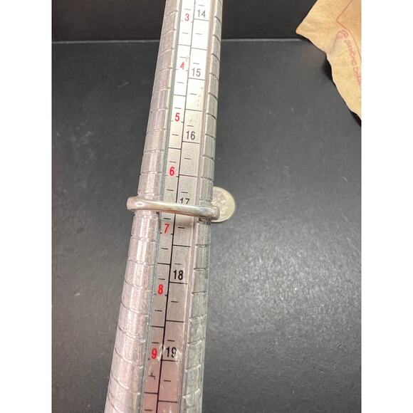 Vintage Helen Andrews peridot hugs and kisses Sterling silver ring size 6.5 - Picture 14 of 15